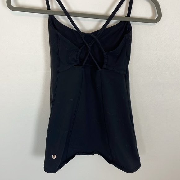 Lululemon black top size 4 - Picture 3 of 5